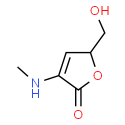 2(5H)-Furanone, 5-(hydroxymethyl)-3-(methylamino)- (9CI) picture