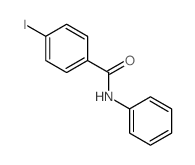 4-iodo-N-phenyl-benzamide structure