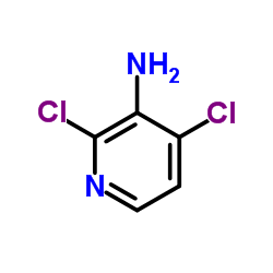3-Amino-2,4-dichloropyridine Structure
