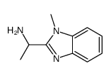 (9ci)-alpha,1-二甲基-1H-苯并咪唑-2-甲胺结构式