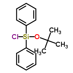 tert-Butoxy(chloro)diphenylsilane Structure