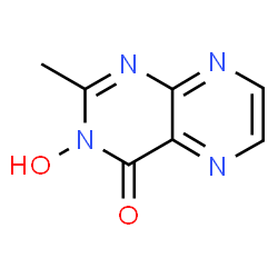 3-Hydroxy-2-methyl-4(3H)-pteridinone structure