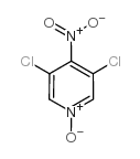 3,5-DICHLORO-4-NITROPYRIDINE N-OXIDE Structure