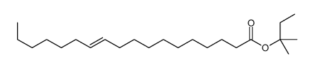 2-methylbutan-2-yl octadec-11-enoate Structure
