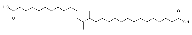 13,14-dimethyloctacosanedioic acid Structure