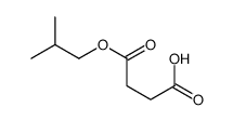 Butanedioic acid hydrogen 1-(2-methylpropyl) ester Structure