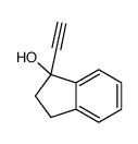 1-ethynyl-2,3-dihydroinden-1-ol Structure