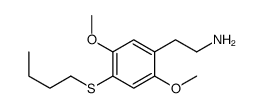 2-(4-butylsulfanyl-2,5-dimethoxyphenyl)ethanamine Structure
