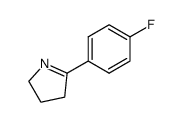 2-(4-F-phenyl)-1-pyrroline结构式