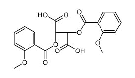 (2R,3R)-2,3-bis[(2-methoxybenzoyl)oxy]butanedioic acid结构式