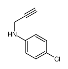 4-chloro-N-prop-2-ynylaniline Structure