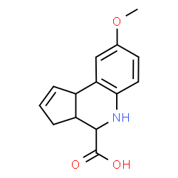 8-甲氧基-3a,4,5,9b-四氢-3H-环戊[c]喹啉-4-羧酸图片