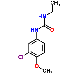 1-(3-Chloro-4-methoxyphenyl)-3-ethylurea结构式