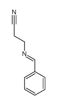 3-(benzylideneamino)propanenitrile结构式
