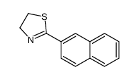 2-naphthalen-2-yl-4,5-dihydro-1,3-thiazole Structure