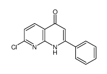 7-chloro-2-phenyl-1,8-naphthyridin-4-ol Structure