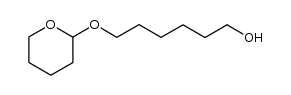 6-((tetrahydro-2H-pyran-2-yl)oxy)hexan-1-ol结构式