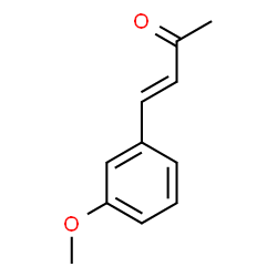 3-METHOXYBENZALACETONE Structure