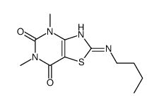 2-(Butylamino)-4,6-dimethylthiazolo(4,5-d)pyrimidine-5,7(4H,6H)-dione picture