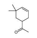 1-(5,5-dimethylcyclohex-3-en-1-yl)ethanone结构式