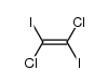 1,2-dichloro-1,2-diiodo-ethene结构式