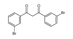 bis(3-bromobenzoyl) methane Structure