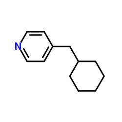 4-CYCLOHEXYLMETHYL-PYRIDINE结构式