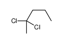 2,2-dichloropentane结构式