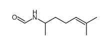 N-(6-methylhept-5-en-2-yl)formamide结构式