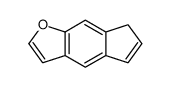 7H-Indeno[5,6-b]furan (8CI) Structure