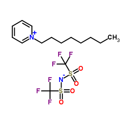 N-辛基吡啶双(三氟甲烷磺酰)亚胺盐图片