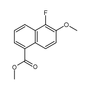 methyl 5-fluoro-6-methoxy-1-naphthoate Structure