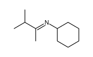 N-(3-methyl-2-butylidene)cyclohexylamine结构式