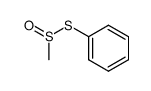 S-phenyl methanethiosulfinate结构式