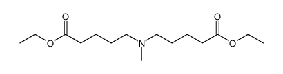 diethyl 5,5'-(methylazanediyl)dipentanoate结构式