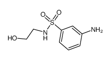 3-amino-N-(2-hydroxyethyl)-benzenesulphonamide结构式