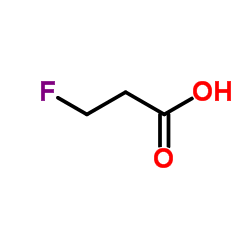 3-Fluoropropanoic acid structure