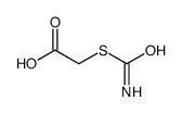 2-carbamoylsulfanylacetic acid Structure
