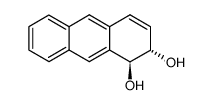 anthracene trans-1,2-dihydrodiol Structure