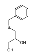 3-benzylsulfanylpropane-1,2-diol结构式