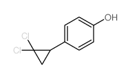 4-(2,2-Dichlorocyclopropyl)phenol structure