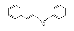 3-phenyl-2-(2-phenylethenyl)-2H-azirine结构式