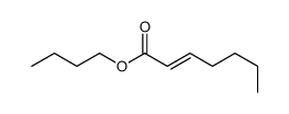 butyl hept-2-enoate结构式