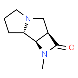 2H-Azeto[2,3-a]pyrrolizin-2-one,octahydro-1-methyl-,(2aR,7aS,7bR)-(9CI) Structure