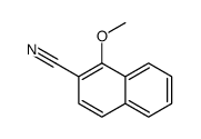 1-Methoxy-2-cyanonaphthalene结构式