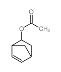 6-bicyclo[2.2.1]hept-2-enyl acetate结构式