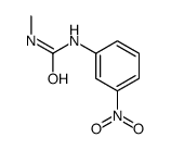 N-甲基-N'-(3-硝基苯基)脲结构式