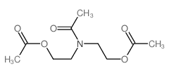 N,N-BIS(ACETOXYETHYL)ACETAMIDE结构式
