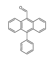 10-phenylanthracene-9-carbaldehyde Structure