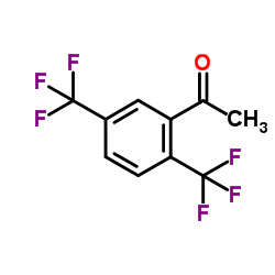 2',5'-Bis(trifluoromethyl)acetophenone structure